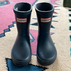 Hunter Rain-boots - Toddler (Navy Blue)